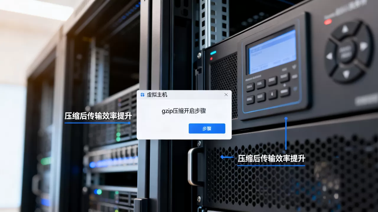 虚拟主机怎么开启gzip压缩提速,有什么好处 虚拟主机怎么开启gzip压缩提速,有什么好处