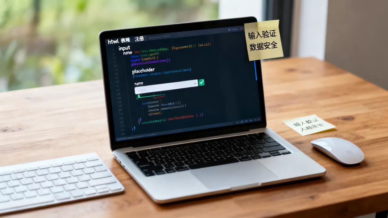 html表单注册代码如何实现输入?,有哪些注意事项? html表单注册代码如何实现输入?,有哪些注意事项?