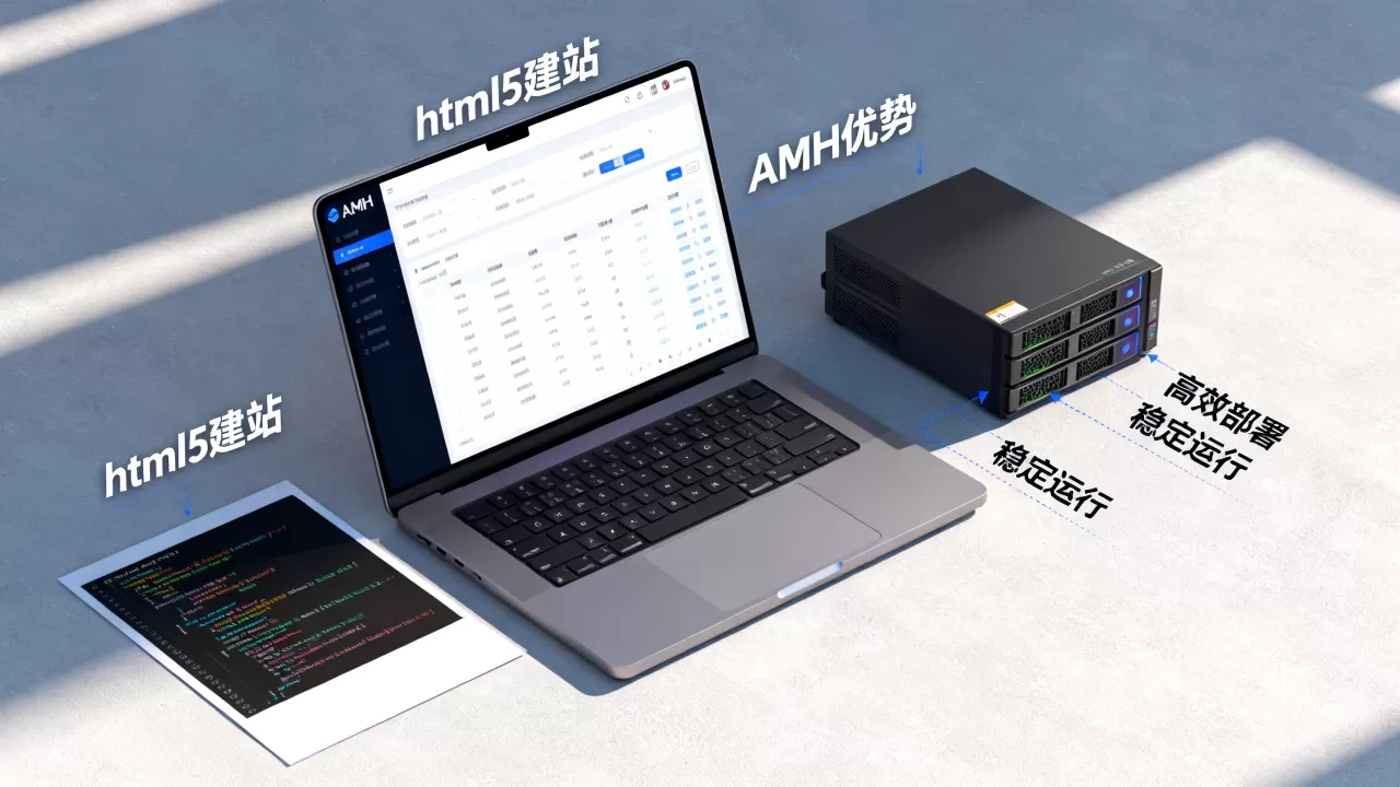 html5建站为什么要用AMH?,有什么优势? html5建站为什么要用AMH?,有什么优势?