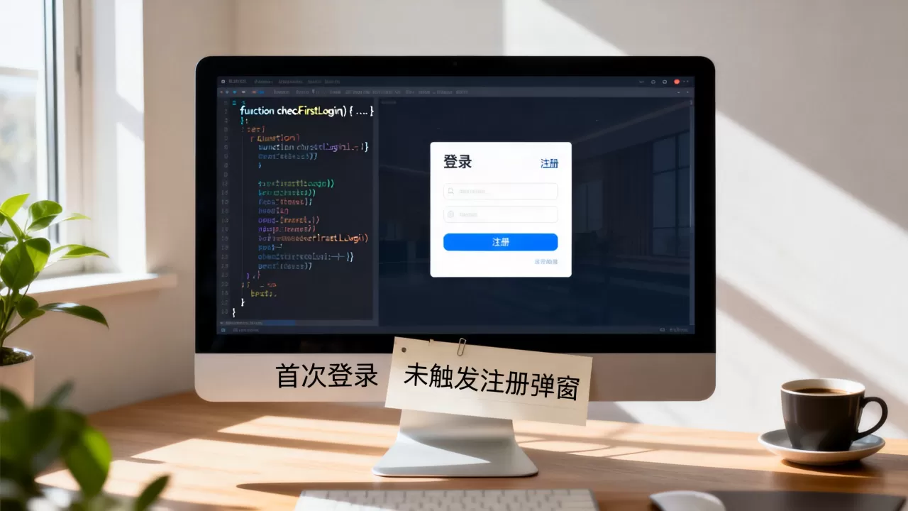 为什么HTML登录注册页面模板首次登录没弹出注册?,怎么解决 为什么HTML登录注册页面模板首次登录没弹出注册?,怎么解决