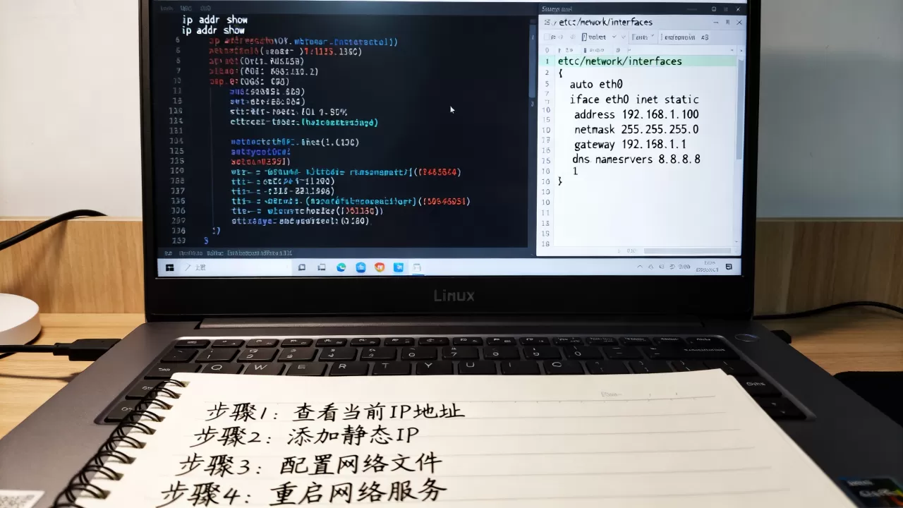 如何通过ip addr配置IP地址并设置IP库,Linux静态IP配置的详细步骤是什么? 如何通过ip addr配置IP地址并设置IP库,Linux静态IP配置的详细步骤是什么?