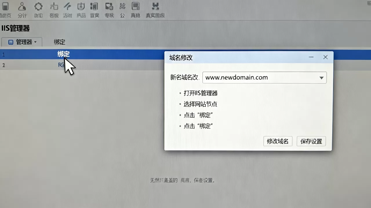 IIS配置网站如何修改已绑定的网站域名?,具体步骤有哪些? IIS配置网站如何修改已绑定的网站域名?,具体步骤有哪些?