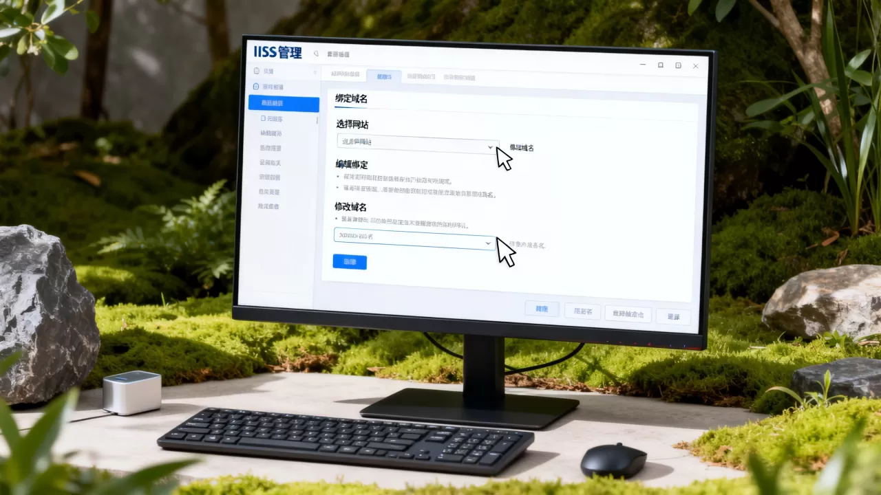 IIS编辑网站绑定域名怎么修改?, 如何操作 IIS编辑网站绑定域名怎么修改?, 如何操作