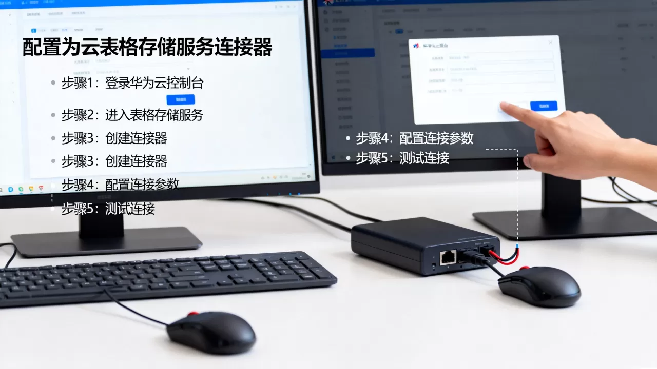 如何配置华为云表格存储服务连接器,步骤是什么? 如何配置华为云表格存储服务连接器,步骤是什么?