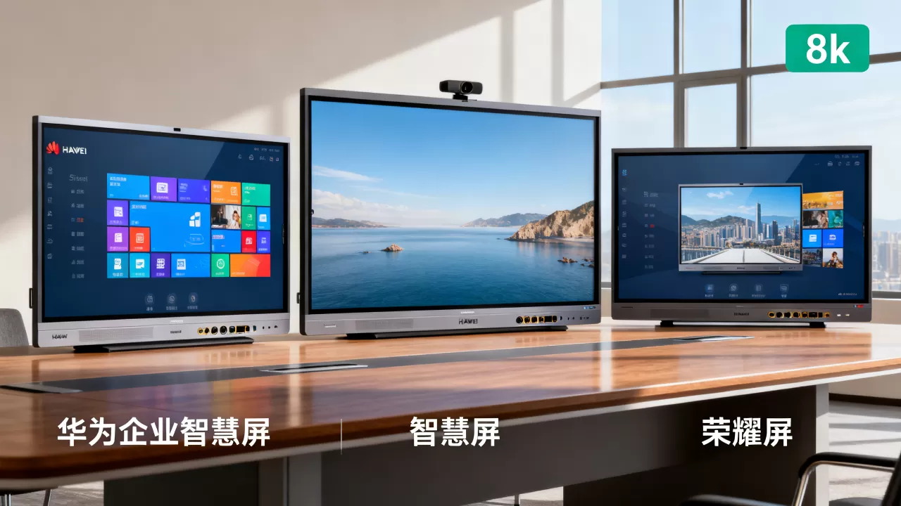 会议室大屏华为企业智慧屏与智慧屏、荣耀屏有何区别,哪个好? 会议室大屏华为企业智慧屏与智慧屏、荣耀屏有何区别,哪个好?