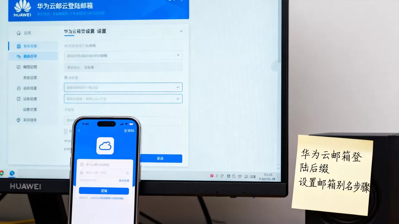 华为云邮箱登陆后缀是什么,怎么设置邮箱别名? 华为云邮箱登陆后缀是什么,怎么设置邮箱别名?