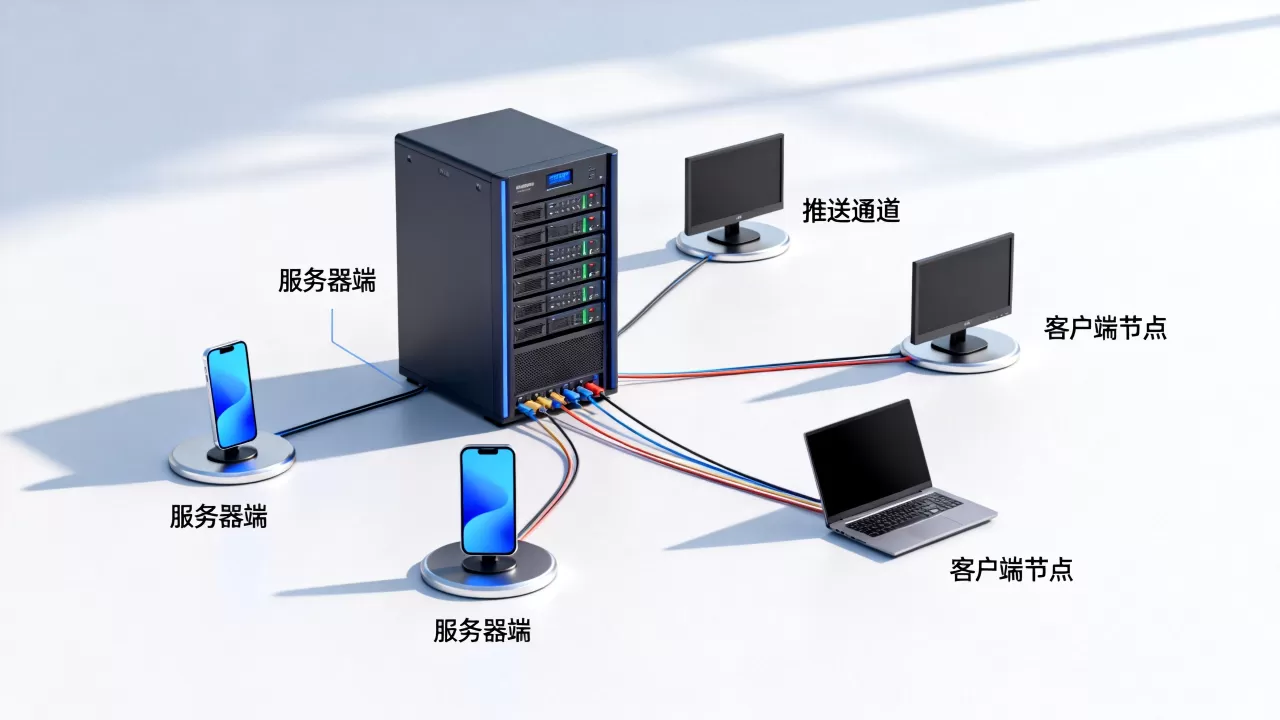 服务器端如何分配推送通道到客户端节点,实现方法是什么? 服务器端如何分配推送通道到客户端节点,实现方法是什么?