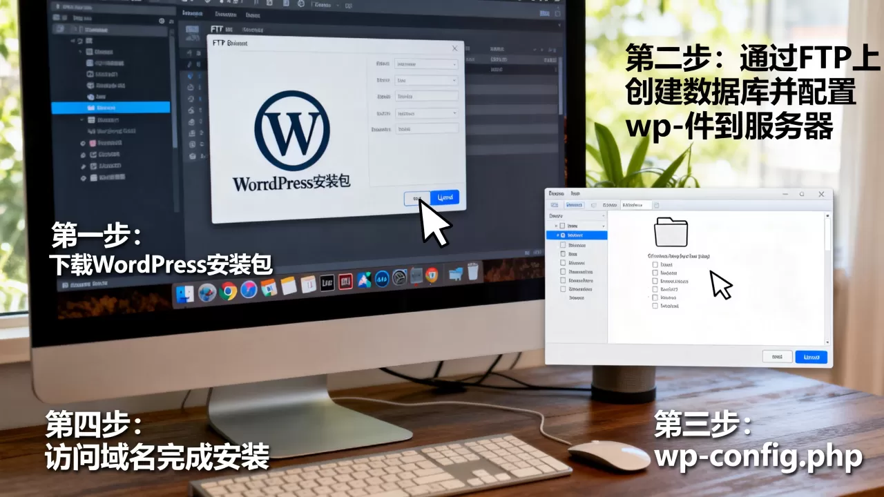 FTP安装WordPress怎么做?,有哪些步骤? FTP安装WordPress怎么做?,有哪些步骤?