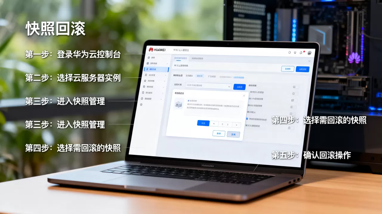 华为云服务器快照回滚怎么操作,回滚磁盘步骤有哪些 华为云服务器快照回滚怎么操作,回滚磁盘步骤有哪些