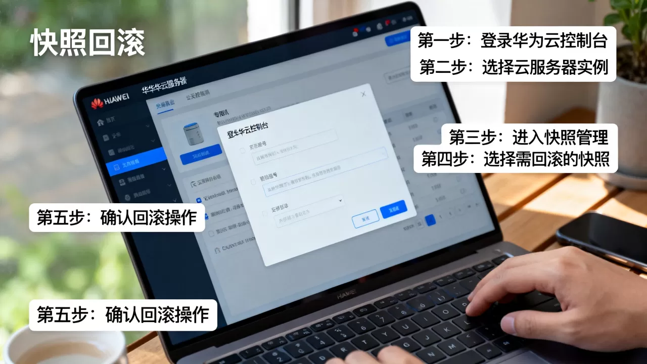 华为云服务器快照回滚怎么操作,回滚磁盘步骤有哪些 华为云服务器快照回滚怎么操作,回滚磁盘步骤有哪些