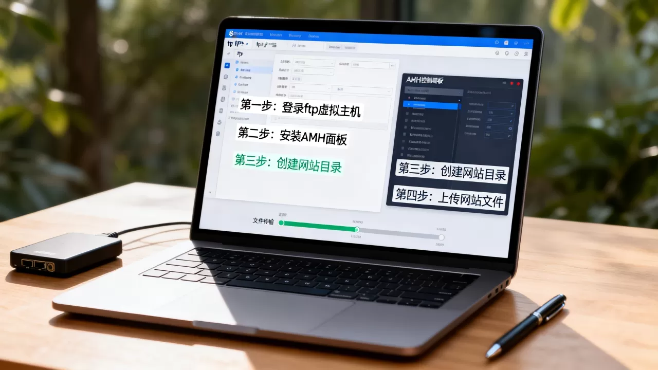 ftp虚拟主机怎么用AMH建站,有哪些步骤? ftp虚拟主机怎么用AMH建站,有哪些步骤?