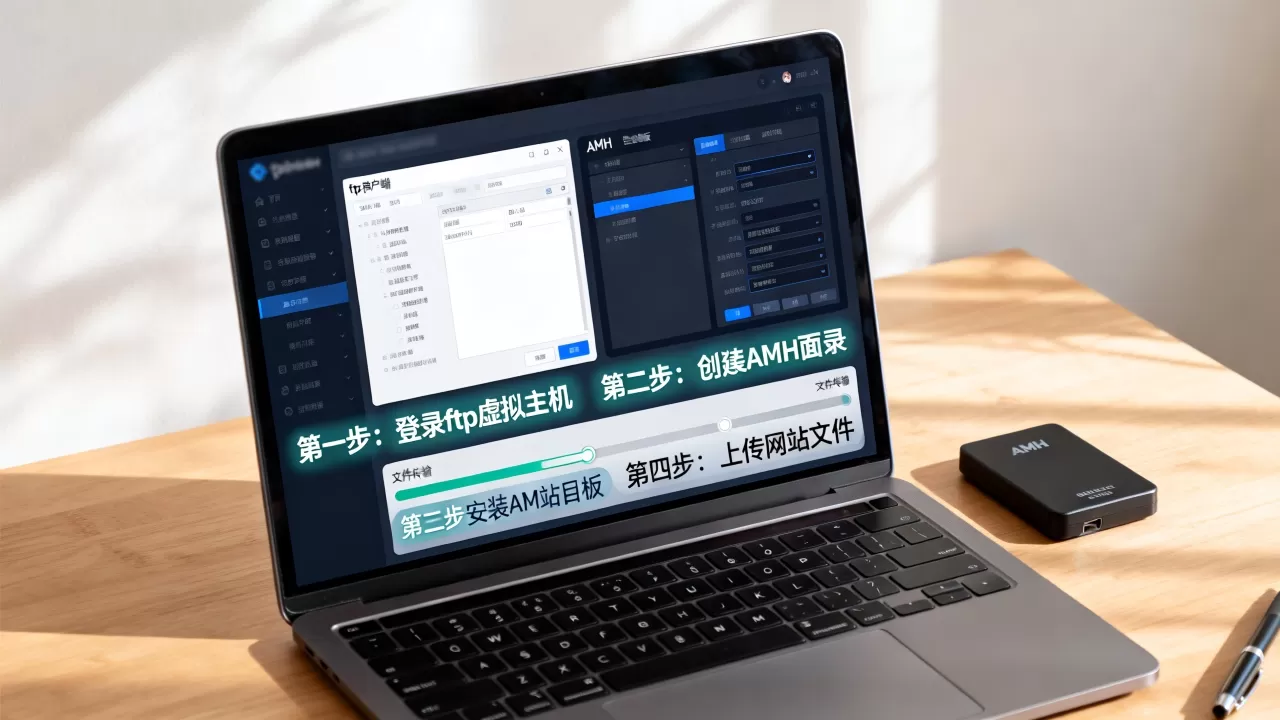 ftp虚拟主机怎么用AMH建站,有哪些步骤? ftp虚拟主机怎么用AMH建站,有哪些步骤?