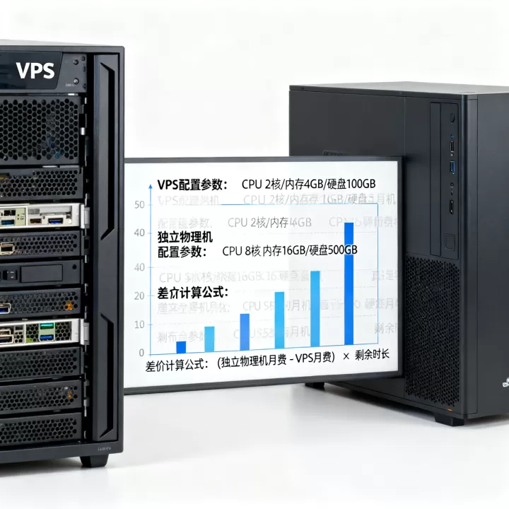 VPS升级到独立物理机需要补多少差价,差价怎么算最合理 VPS升级到独立物理机需要补多少差价,差价怎么算最合理