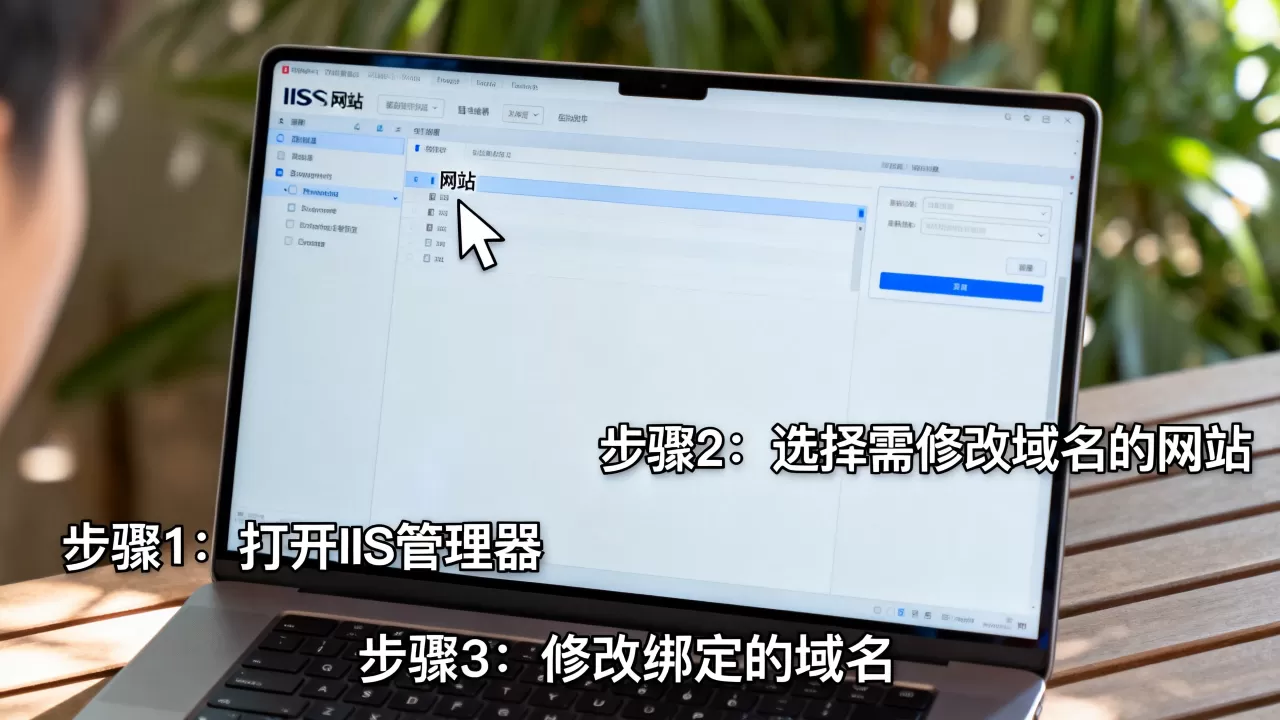 IIS网站建设中如何修改已绑定的网站域名?,操作步骤是什么? IIS网站建设中如何修改已绑定的网站域名?,操作步骤是什么?
