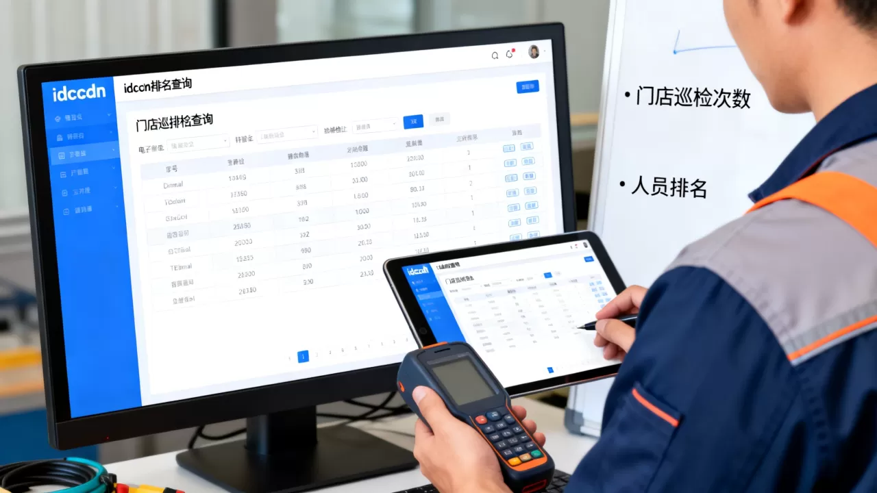 idccdn排名如何查询门店和人员巡检次数排名?,怎么用? idccdn排名如何查询门店和人员巡检次数排名?,怎么用?