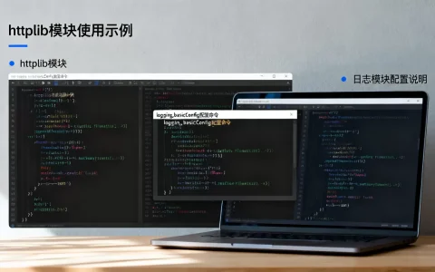httplib模块和日志模块怎么用，怎么配置