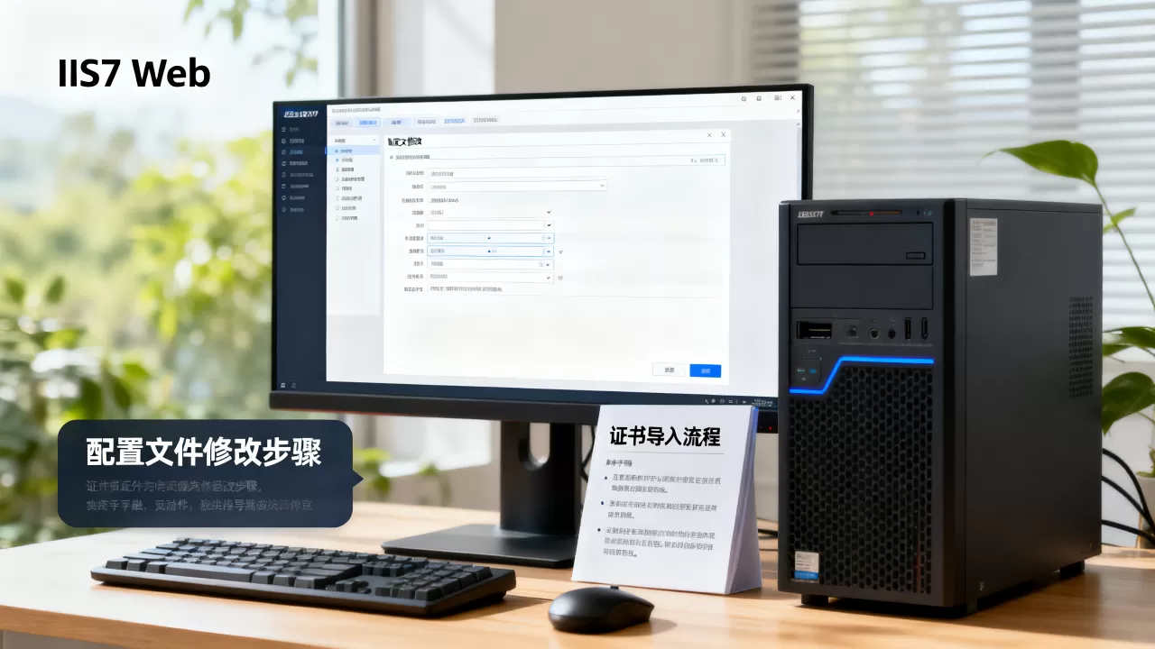 IIS7 Web服务器的配置文件怎么修改?,证书怎么导入? IIS7 Web服务器的配置文件怎么修改?,证书怎么导入?