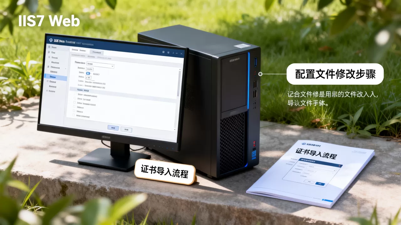 IIS7 Web服务器的配置文件怎么修改?,证书怎么导入? IIS7 Web服务器的配置文件怎么修改?,证书怎么导入?