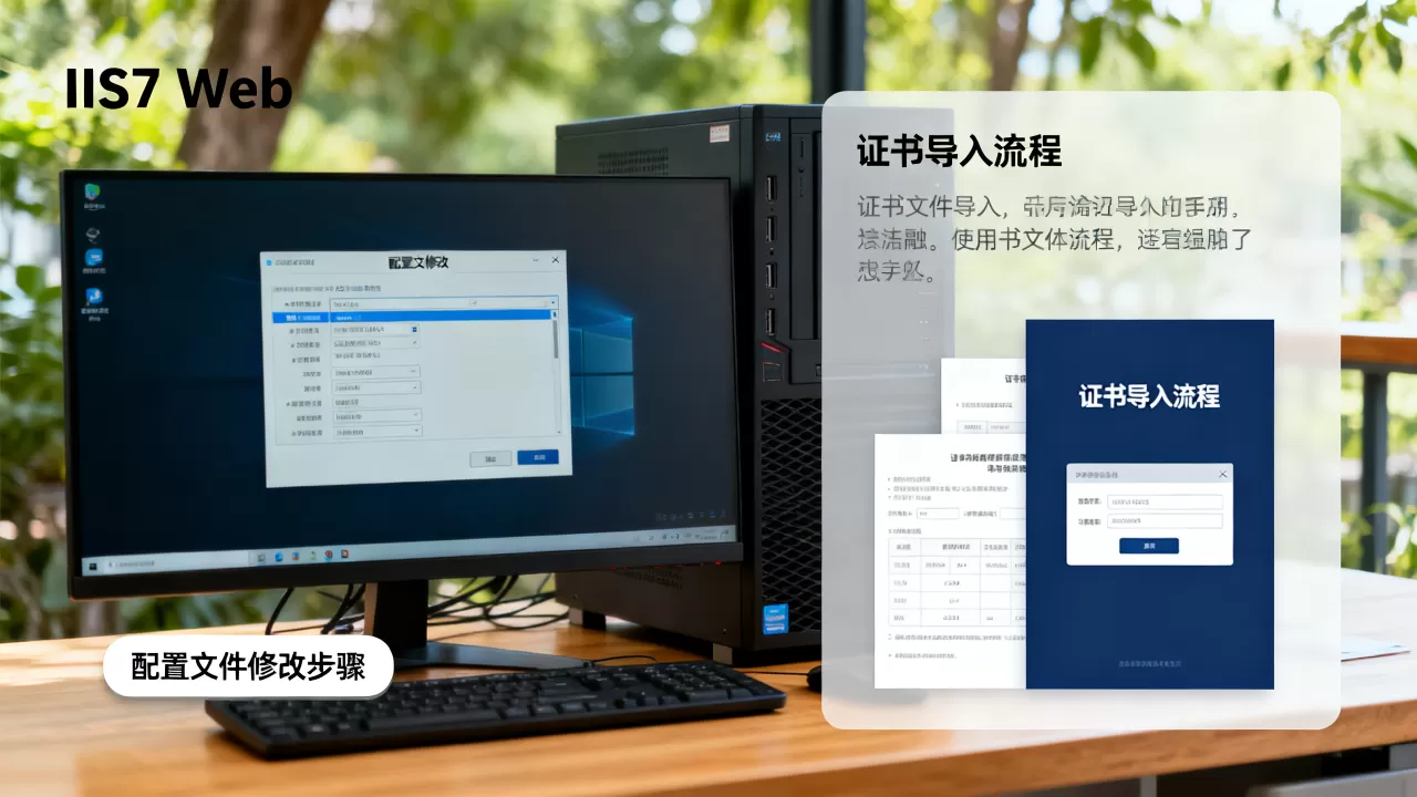 IIS7 Web服务器的配置文件怎么修改?,证书怎么导入? IIS7 Web服务器的配置文件怎么修改?,证书怎么导入?