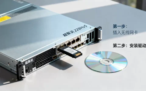 超聚变2288hv5服务器如何用无线网卡,怎么安装