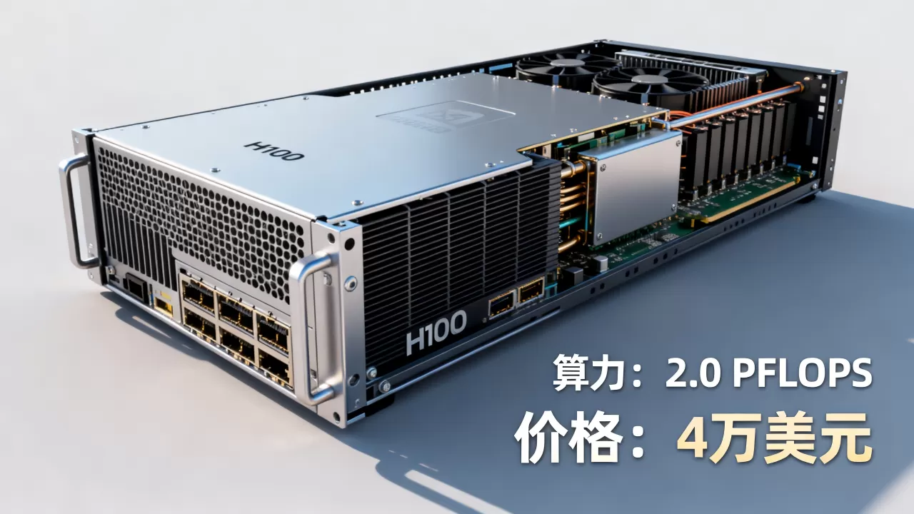 1台H100服务器算力有多大,价格是多少 1台H100服务器算力有多大,价格是多少