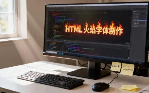 如何实现HTML火焰字体制作与HTML输入，有哪些技巧？