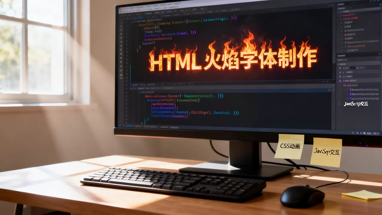 如何实现HTML火焰字体制作与HTML输入,有哪些技巧? 如何实现HTML火焰字体制作与HTML输入,有哪些技巧?