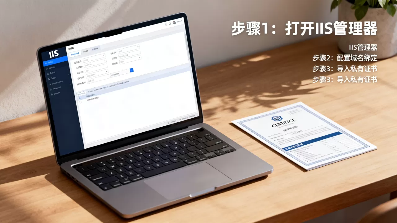 如何配置IIS域名访问和安装私有证书?,步骤有哪些 如何配置IIS域名访问和安装私有证书?,步骤有哪些