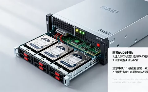 服务器SR550怎么配置RAID5？，注意事项有哪些？