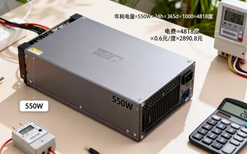 服务器550w一年耗电多少度？电费怎么算