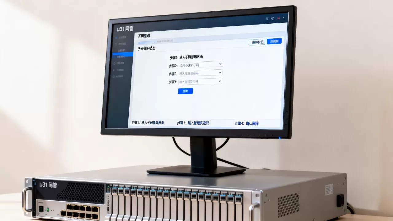 u31网管服务器如何删除有保护的子网?,操作步骤是什么 u31网管服务器如何删除有保护的子网?,操作步骤是什么