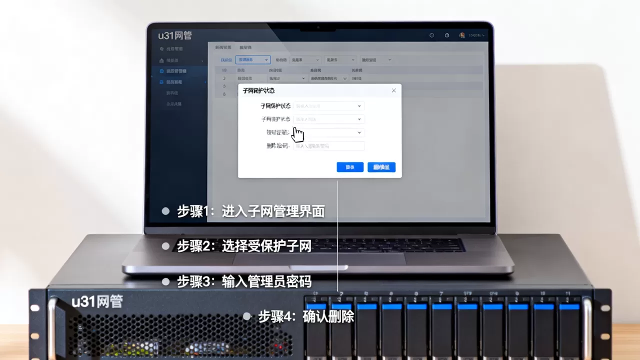 u31网管服务器如何删除有保护的子网?,操作步骤是什么 u31网管服务器如何删除有保护的子网?,操作步骤是什么