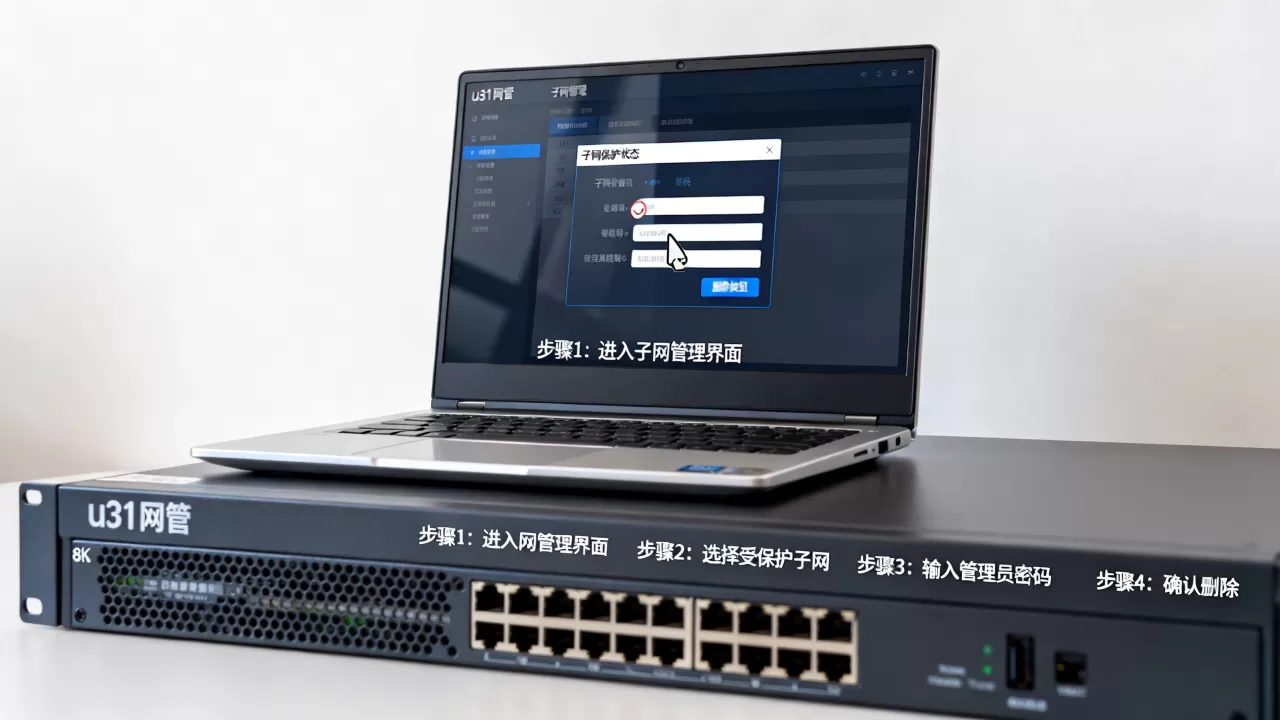 u31网管服务器如何删除有保护的子网?,操作步骤是什么 u31网管服务器如何删除有保护的子网?,操作步骤是什么