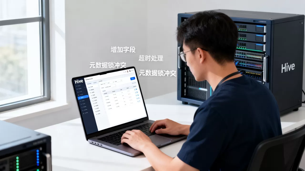 Hive增加字段超时如何处理,根本原因是什么? Hive增加字段超时如何处理,根本原因是什么?