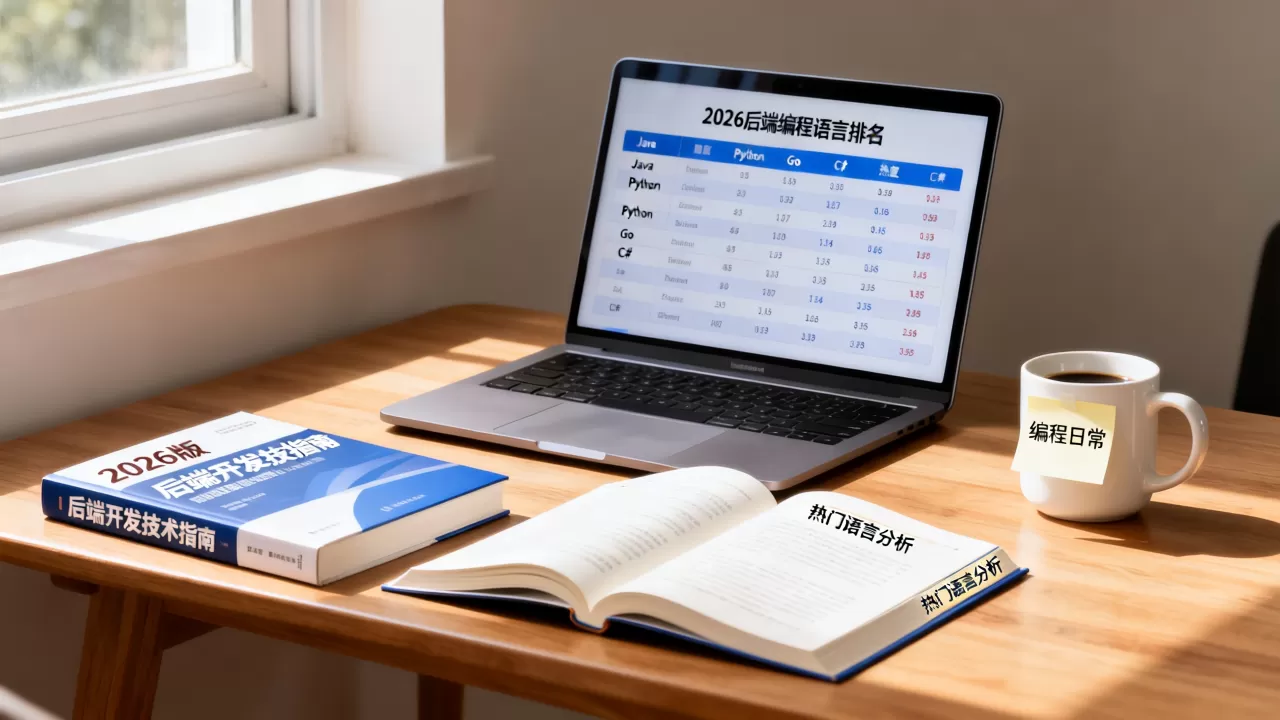 2026后端编程语言最新排名如何,哪个最热门? 2026后端编程语言最新排名如何,哪个最热门?