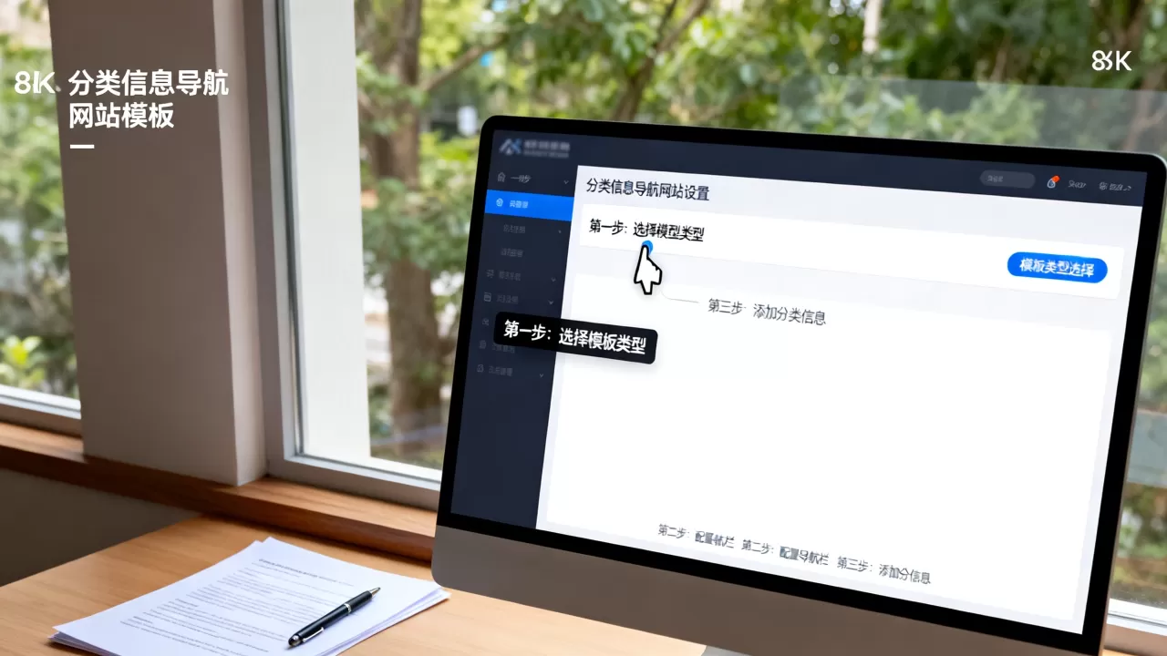 分类信息导航网站模板怎么设置,模板设置步骤有哪些? 分类信息导航网站模板怎么设置,模板设置步骤有哪些?