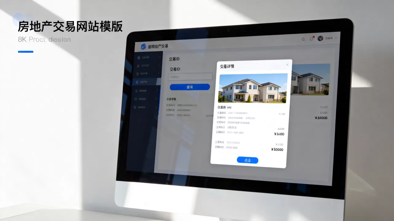 房地产交易网站模版如何利用交易ID查交易详情?,有哪些方法? 房地产交易网站模版如何利用交易ID查交易详情?,有哪些方法?