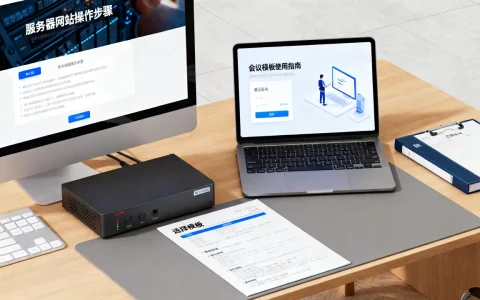 服务器网站和会议模板到底怎么用才正确，怎么操作？