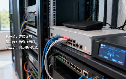 服务器区可选配置设备联网如何操作，有哪些步骤？