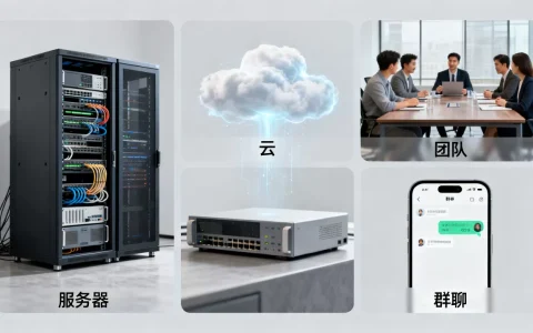 服务器和云与团队和群聊有何不同，如何区分