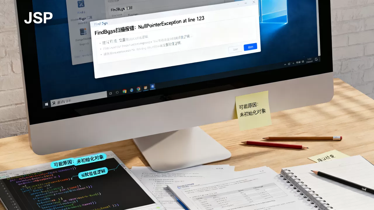 JSP虚拟空间FindBugs扫描报错怎么办,是什么原因? JSP虚拟空间FindBugs扫描报错怎么办,是什么原因?
