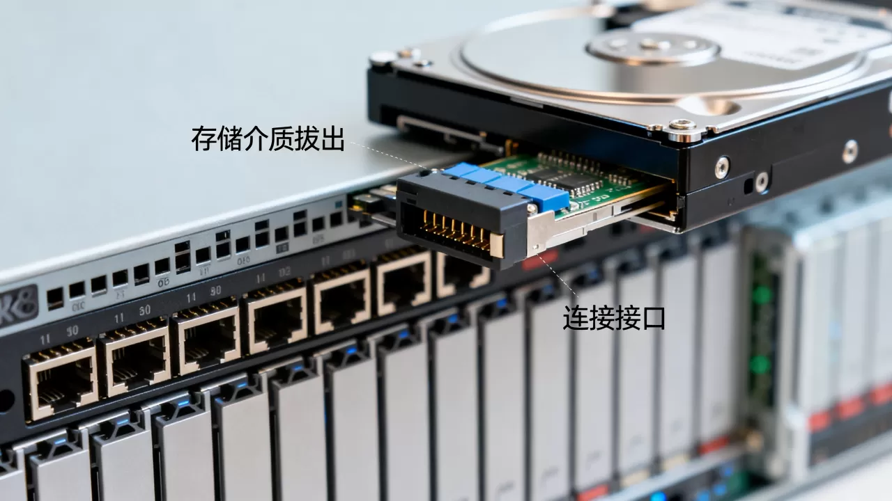 服务器存储介质被拔出怎么回事,怎么解决? 服务器存储介质被拔出怎么回事,怎么解决?
