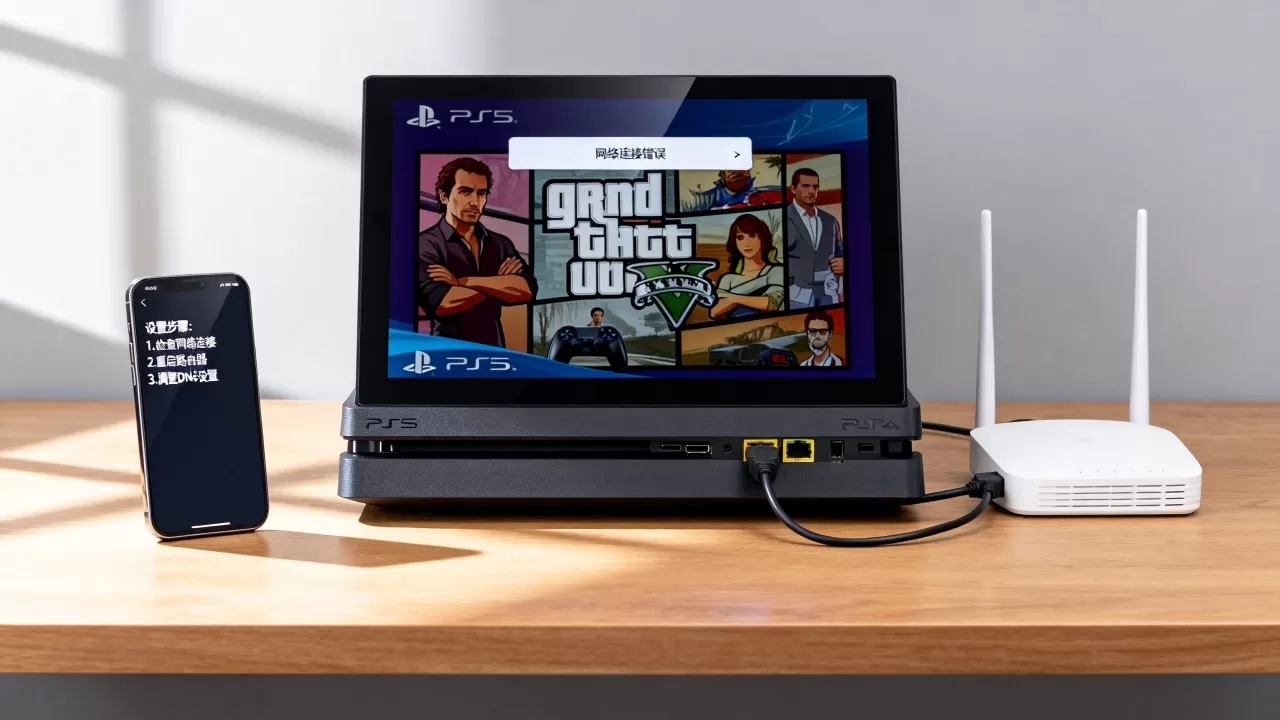PS4打GTA5网络连接服务器怎么设置,连接不上怎么办? PS4打GTA5网络连接服务器怎么设置,连接不上怎么办?