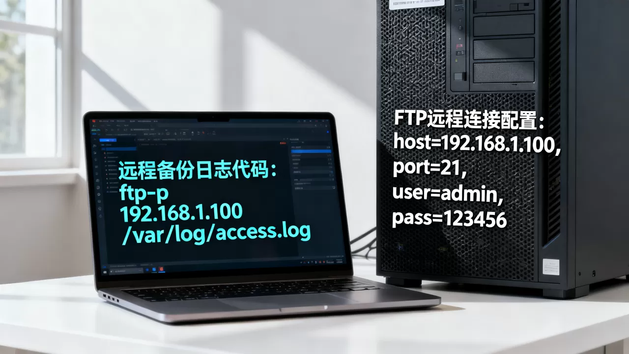 如何远程备份日志至FTP服务器?,FTP远程连接代码怎么做? 如何远程备份日志至FTP服务器?,FTP远程连接代码怎么做?