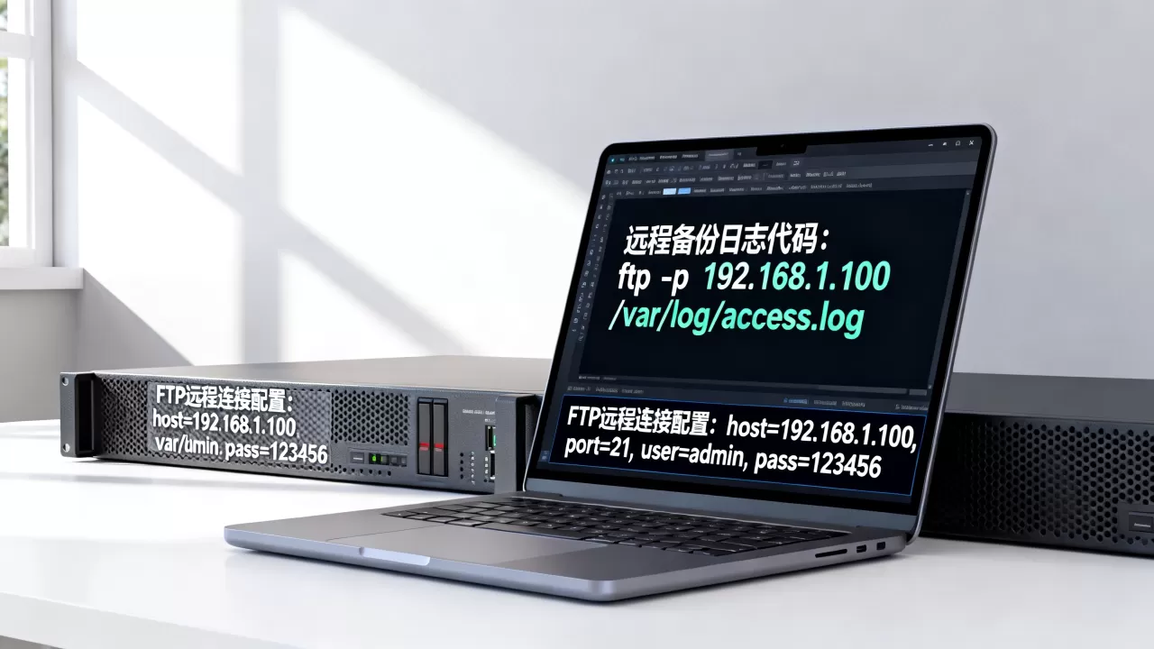如何远程备份日志至FTP服务器?,FTP远程连接代码怎么做? 如何远程备份日志至FTP服务器?,FTP远程连接代码怎么做?