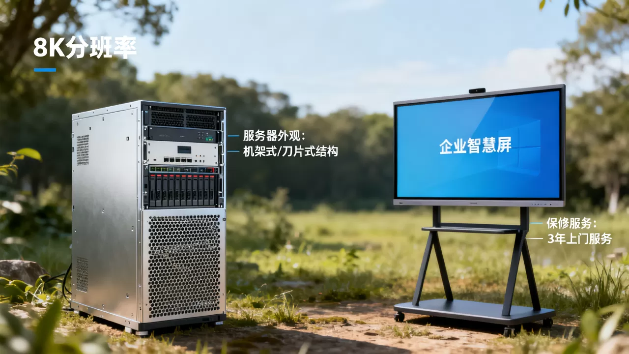 服务器长什么样?企业智慧屏可提供什么样的保修服务?,保修几年 服务器长什么样?企业智慧屏可提供什么样的保修服务?,保修几年