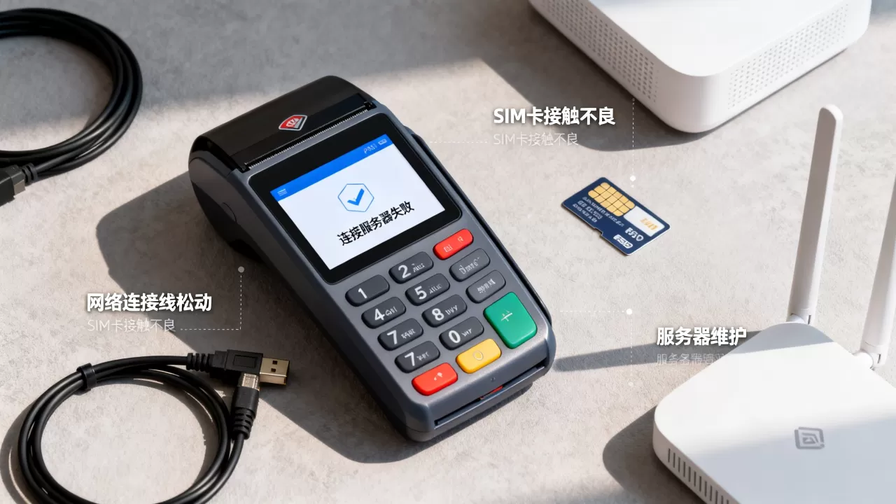 为什么POS机一直显示连接服务器失败,是什么原因导致的? 为什么POS机一直显示连接服务器失败,是什么原因导致的?