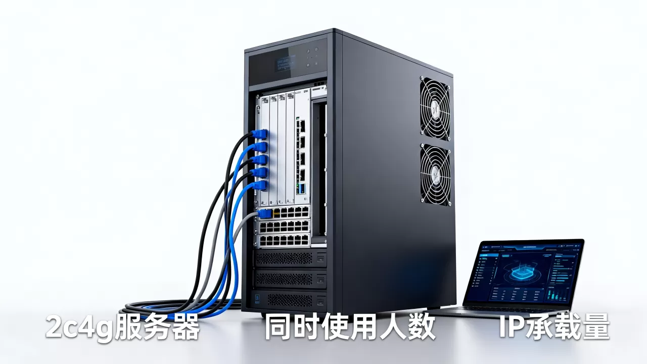 2c4g服务器能同时用多少人,能带多少IP? 2c4g服务器能同时用多少人,能带多少IP?