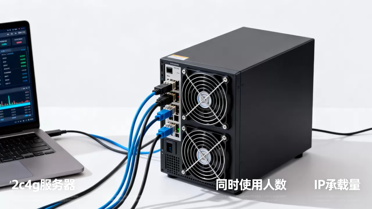 2c4g服务器能同时用多少人,能带多少IP? 2c4g服务器能同时用多少人,能带多少IP?