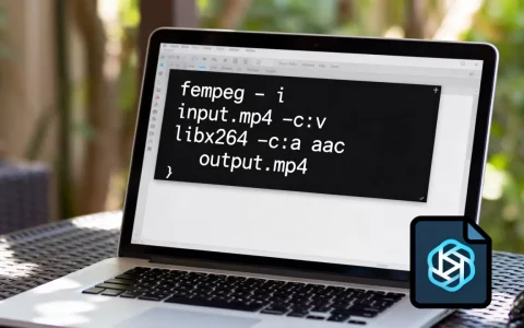 ffmpeg存储视频文件怎么开始使用，ffmpeg命令有哪些？